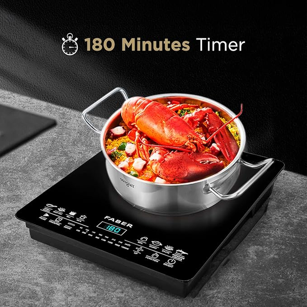 FABER Induction Remo 1800W (Black) - Image 6