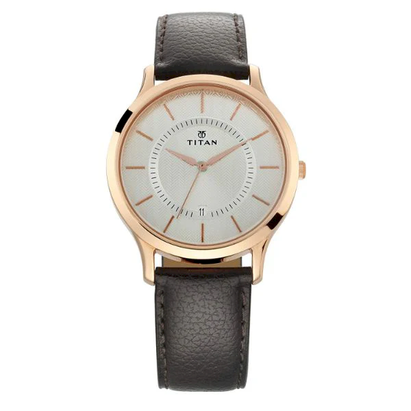 Titan Analog Leather Men