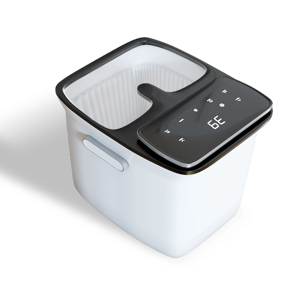 Lifelong Premium Foot Spa Massager with Digital Screen|Heat for Pain Relief