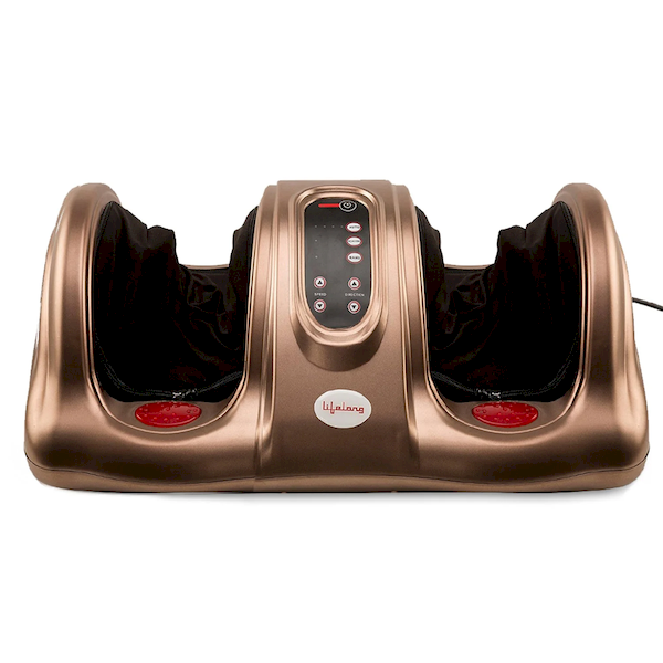 Lifelong Foot Massager for Foot Pain with 4 Automatic Programs & 3 Custom Massage Modes