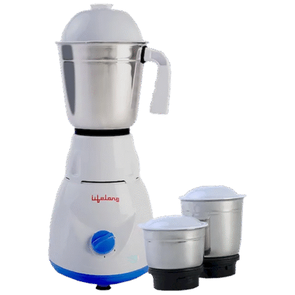 Lifelong Maxo 500 Juicer Mixer Grinder (3 Jars)