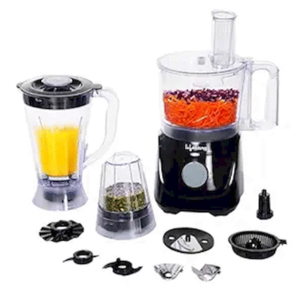 Lifelong 800 Watts Food Processor with BlenderJar, Accessories, Processing Bowl & Citrus Juicer