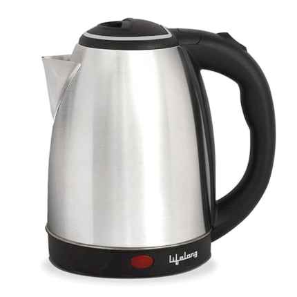 Lifelong Electric Kettle 1.5L with Stainless Steel Body