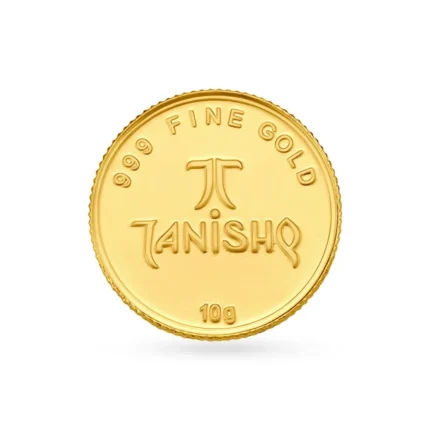 Tanishq 10 gram 24 Karat Gold Coin
