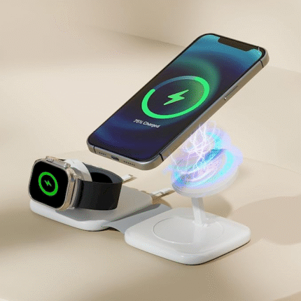 Lifelong Pocket Power Wireless Charger 23 W 4 in 1 Foldable Magsafe Charger