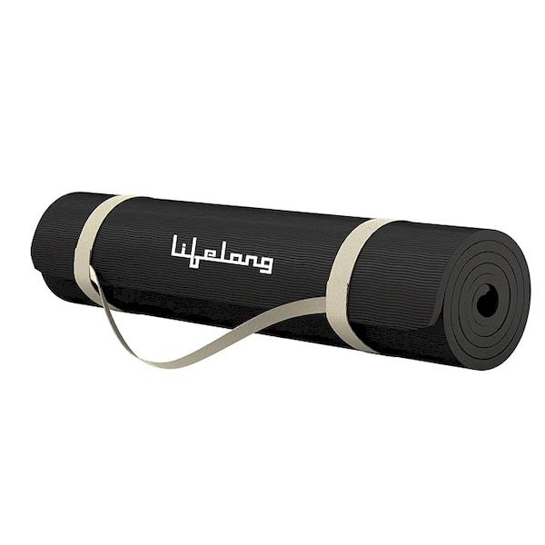 Lifelong Yoga mat for Women & Men EVA Material 10mm Anti Slip