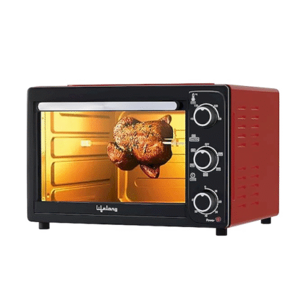 Lifelong 27 Liters Oven Toaster & Griller with Rotisserie and Lamp