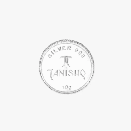 Tanishq 10 Gram 999 Purity Silver Coin