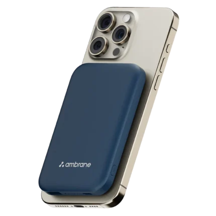 Ambrane Aerosync PB 5S 5000mAh Compact Magsafe Wireless (Power-Bank)