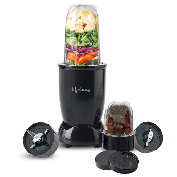 Lifelong PowerNutri Mixer/Grinder with 2 Jars