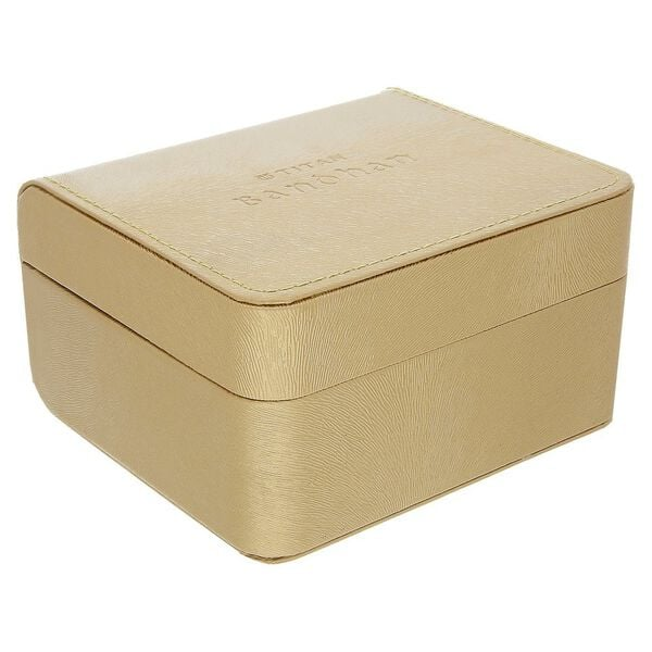 Titan Bandhan Quartz Analog Silver Dial Two Toned Stainless Steel Strap Watch For Couple - Image 6