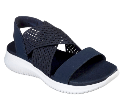 SKECHERS Ultra Flex - Neon Star (Women's Sandal)