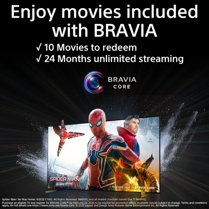 SONY Bravia 164 cm (65 inches) XR Series 4K Ultra HD Smart Full Array LED Google TV - Image 10