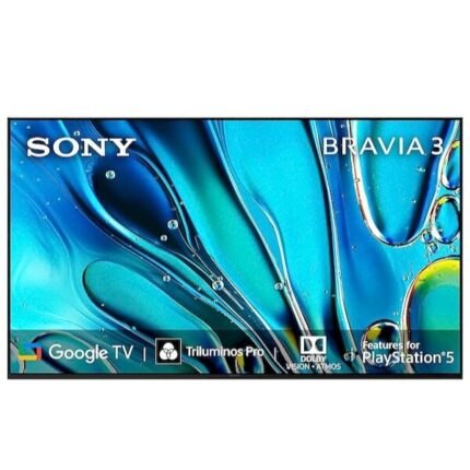 SONY BRAVIA 3 Series 189 cm (75 inches) 4K Ultra HD AI Smart LED Google TV