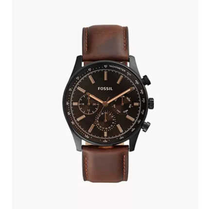Sullivan Multifunction Brown Leather Watch