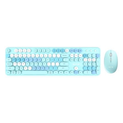 Aula Type2 Wireless Colorful Keyboard Combo | Blue