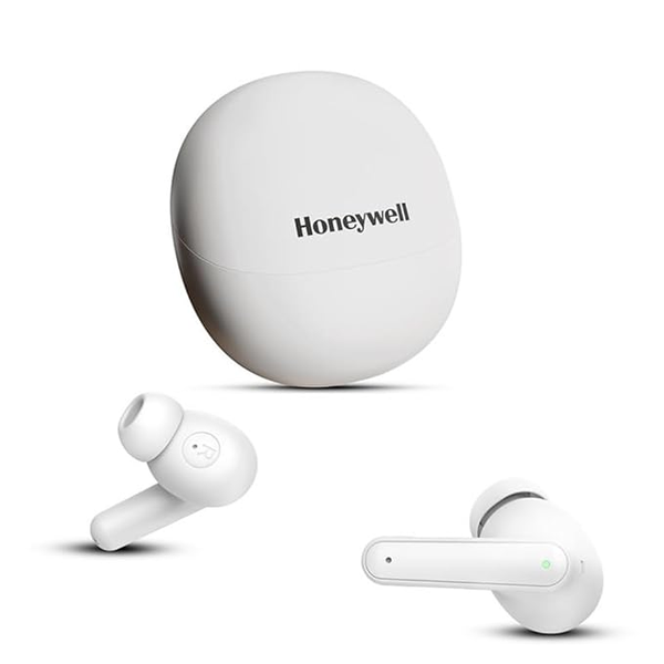 Honeywell New Launched Moxie V1400 Bluetooth v5.4 TWS in-Ear Earbuds, ENC with 4 Mics for HD Calling, 45H Battery Life, Stereo Sound, Deep Bass, IPX4, 40ms Low Latency Gaming Mode - Image 2