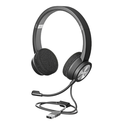Honeywell New Trueno U30 Wired On-Ear Headphones with Rotating Mic