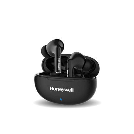 Honeywell Moxie V1200 Bluetooth TWS Earbuds with 26H of Playtime, Type C Fast Charging, IPx4 Water Resistant, Bluetooth V5.3, 13mm*2 Drivers, Voice AssistantHoneywell Moxie V1200 Bluetooth TWS Earbuds with 26H of Playtime, Type C Fast Charging, IPx4 Water Resistant, Bluetooth V5.3, 13mm*2 Drivers, Voice Assistant