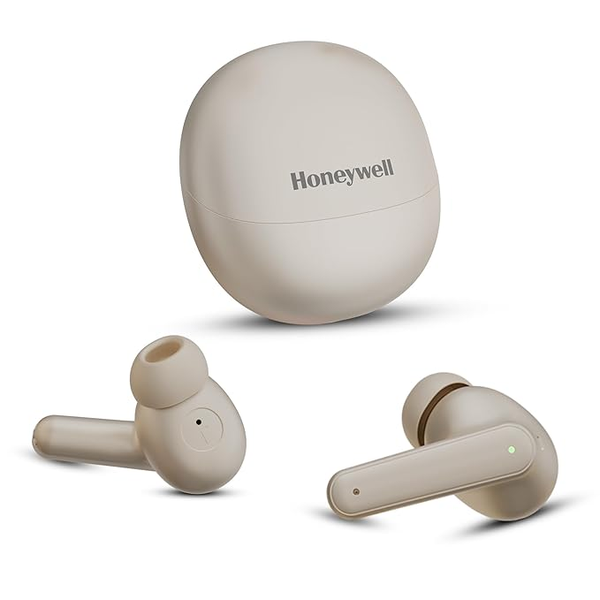Honeywell New Launched Moxie V1400 Bluetooth v5.4 TWS in-Ear Earbuds, ENC with 4 Mics for HD Calling, 45H Battery Life, Stereo Sound, Deep Bass, IPX4, 40ms Low Latency Gaming Mode - Image 3