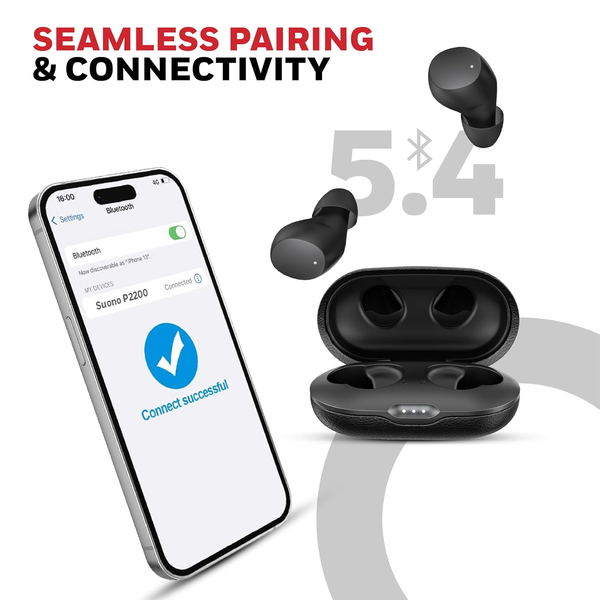 Honeywell New Launched Suono P2200 Bluetooth v5.4 TWS Earbuds, ENC with 2 Mics for HD Calling, 54H Battery Life, Stereo Sound, Deep Bass, IPX5, 40ms Low Latency Gaming Mode - Image 10