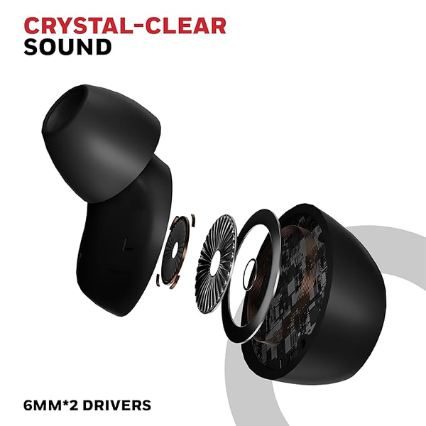 Honeywell New Launched Suono P2200 Bluetooth v5.4 TWS Earbuds, ENC with 2 Mics for HD Calling, 54H Battery Life, Stereo Sound, Deep Bass, IPX5, 40ms Low Latency Gaming Mode - Image 5