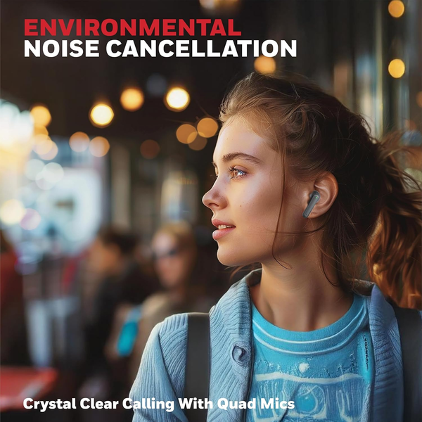 Honeywell New Launched Moxie V1400 Bluetooth v5.4 TWS in-Ear Earbuds, ENC with 4 Mics for HD Calling, 45H Battery Life, Stereo Sound, Deep Bass, IPX4, 40ms Low Latency Gaming Mode - Image 13